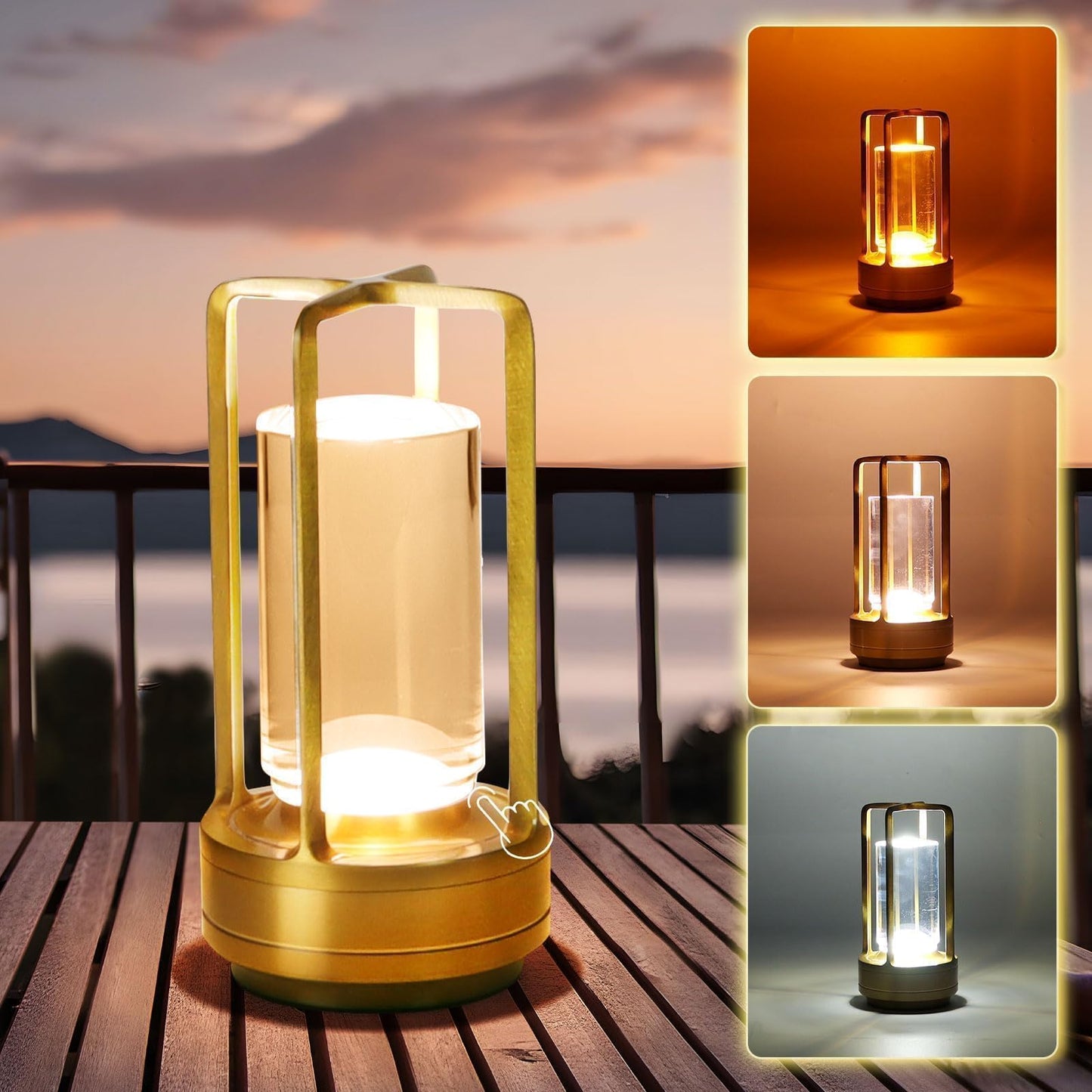 Lunaris™ Laterne | Stimmungsvolles Licht, immer und überall verfügbar.