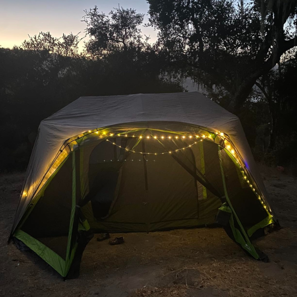 Solunari Glowline Camp String™ | Roll & Glow | Sofortige Stimmung