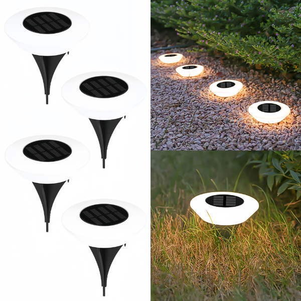 Solunari Terrava Halo™ | Stilvoll. Kabellos. Vollautomatisch. | 4er-Pack