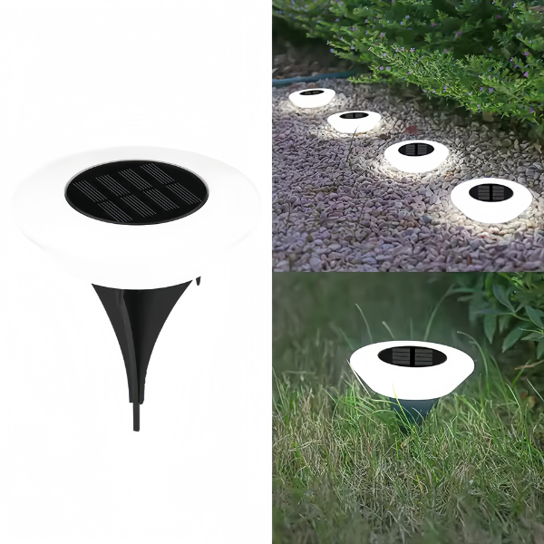 Solunari Terrava Halo™ | Stilvoll. Kabellos. Vollautomatisch. | 4er-Pack