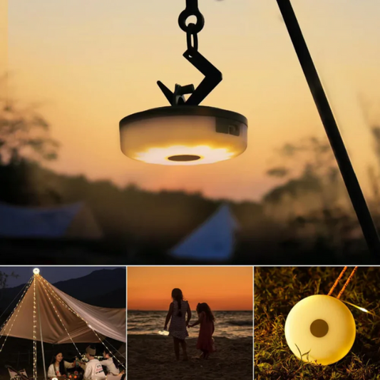 Solunari Glowline Camp String™ | Roll &amp; Glow | Sofortige Stimmung