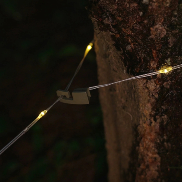 Solunari Glowline Camp String™ | Roll &amp; Glow | Sofortige Stimmung