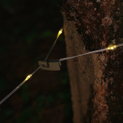 Solunari Glowline Camp String™ | Roll &amp; Glow | Sofortige Stimmung