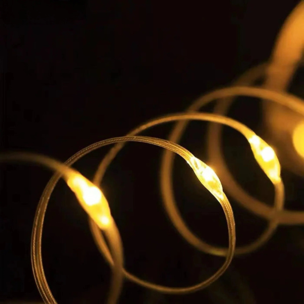 Solunari Glowline Camp String™ | Roll &amp; Glow | Sofortige Stimmung