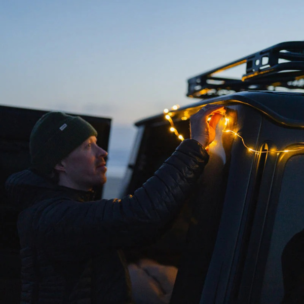 Solunari Glowline Camp String™ | Roll &amp; Glow | Sofortige Stimmung